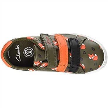 Zapatilla Clarks Khaki Unisex Niño Nova Early K