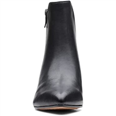 Violet 55 Zip Black Croc Gamuza/piel Botines De Tacón Mujer Clarks Black