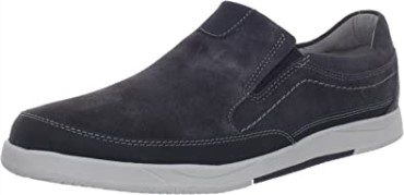 Mocasines De Ante Azul Vulcan Remus Para Hombre Zapatos Clarks