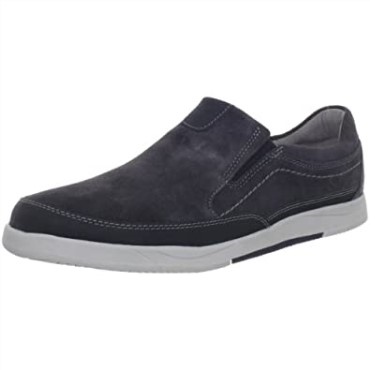 Mocasines De Ante Azul Vulcan Remus Para Hombre Zapatos Clarks