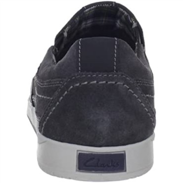 Mocasines De Ante Azul Vulcan Remus Para Hombre Zapatos Clarks