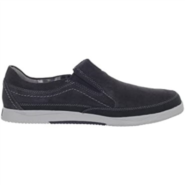 Mocasines De Ante Azul Vulcan Remus Para Hombre Zapatos Clarks