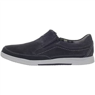 Mocasines De Ante Azul Vulcan Remus Para Hombre Zapatos Clarks