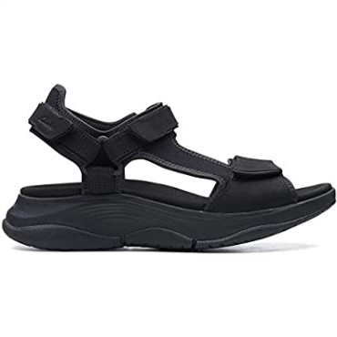 Sandalia Mujer Wave Skip Clarks Peine Negro