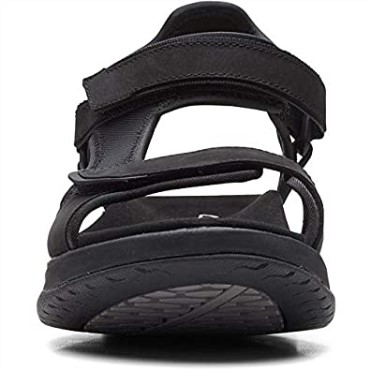 Sandalia Mujer Wave Skip Clarks Peine Negro