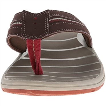 Chanclas De Playa Whelkie Marrones Clarks