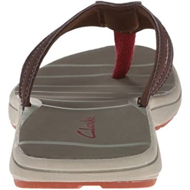 Chanclas De Playa Whelkie Marrones Clarks
