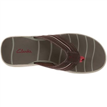 Chanclas De Playa Whelkie Marrones Clarks