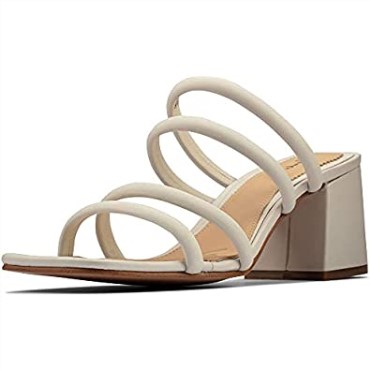 Blanco Sandalias De Tacón Mujer Clarks Sheer 65 Mule