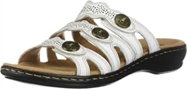 Blanco Clarks Mujer Leisa Grace Plataforma