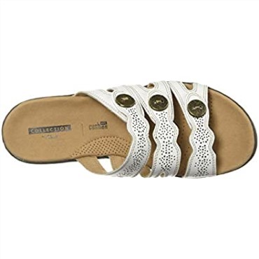 Blanco Clarks Mujer Leisa Grace Plataforma