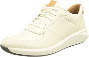 Zapatilla Combi Blanca Lea Clarks Mujer Un Rio Sprint