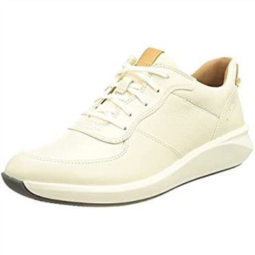 Zapatilla Combi Blanca Lea Clarks Mujer Un Rio Sprint