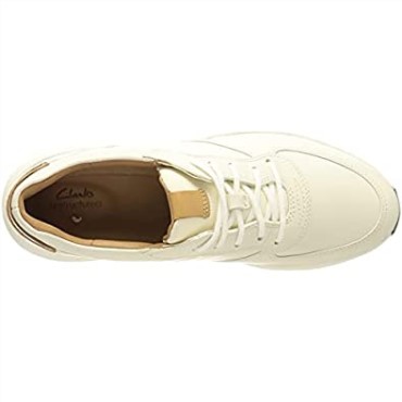 Zapatilla Combi Blanca Lea Clarks Mujer Un Rio Sprint