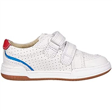 Zapatillas Clarks Fawn Solo K De Piel Blanca Para Niño