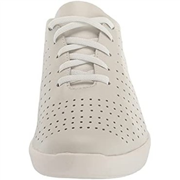 Clarks Kayleigh Aster Oxford De Cuero Blanco Para Mujer