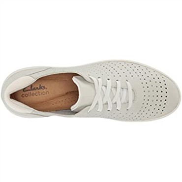 Clarks Kayleigh Aster Oxford De Cuero Blanco Para Mujer