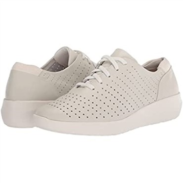Clarks Kayleigh Aster Oxford De Cuero Blanco Para Mujer