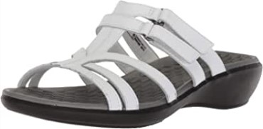 Sandalia Mujer Clarks Sonar Pilot En Piel Blanca