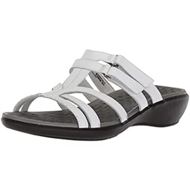Sandalia Mujer Clarks Sonar Pilot En Piel Blanca