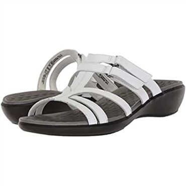 Sandalia Mujer Clarks Sonar Pilot En Piel Blanca
