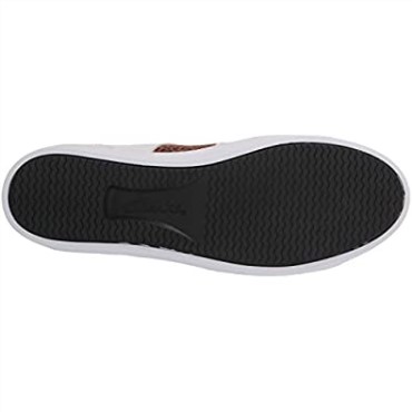 Zapatilla Mujer Clarks Pawley Rilee Cuero Blanco/leopardo Combi