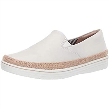 Mocasín Mujer Clarks Marie Perla Piel Blanca