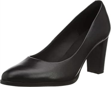 Zapato De Salón Clarks Mujer 26 Ante Vino 1528764
