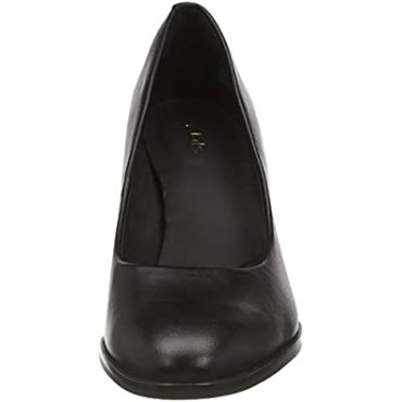 Zapato De Salón Clarks Mujer 26 Ante Vino 1528764