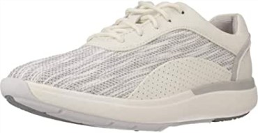 Mujer Calzado Deportivo Mujer Un Cruise Encaje Blanco Blanco Clarks