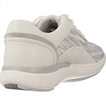 Mujer Calzado Deportivo Mujer Un Cruise Encaje Blanco Blanco Clarks