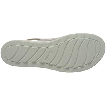 26 Mujer 1577354 Sandalia Plana Clarks Cuero Rosa Empolvado