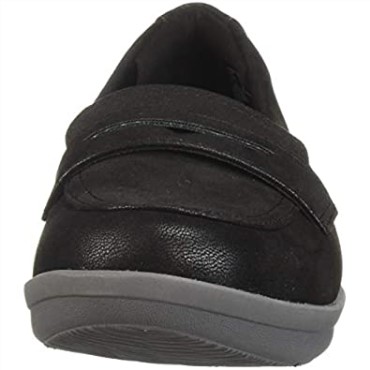 Mujer 26137762 Ayla Form Clarks Nubuck Sintético Negro