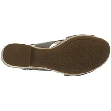 Mujer 261479 304 Sandalias Con Correa En El Tobillo Beige (nubuck Salvia Nubuck Salvia) Clarks