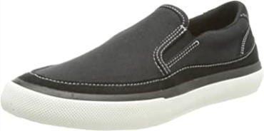 Zapatilla Aceley Step De Mujer Lona Negra Clarks