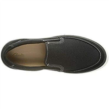 Zapatilla Aceley Step De Mujer Lona Negra Clarks