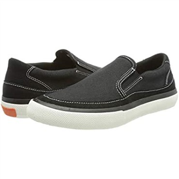 Zapatilla Aceley Step De Mujer Lona Negra Clarks