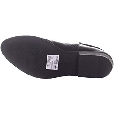 Addiy Kara - Botines De Piel Con Punta De Almendra Para Mujer, Clarks Negros