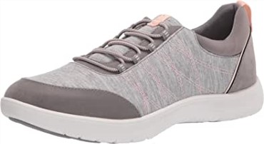 Zapatilla Mujer Adella Holly Gris Clarks