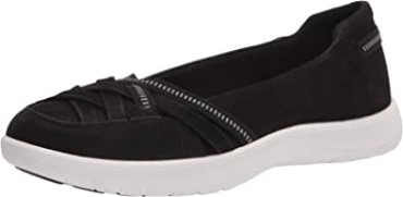 Zapatilla Deportiva Mujer Adella Poppy Clarks Textil Negro