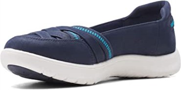 Zapatillas Mujer Adella Poppy Clarks Azul Marino