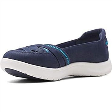 Zapatillas Mujer Adella Poppy Clarks Azul Marino