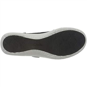 Zapatilla Mujer Adella West Textil Negro Clarks