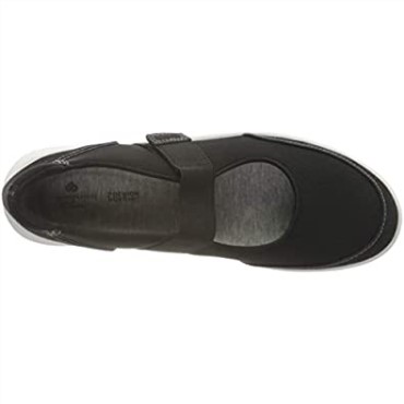 Zapatilla Mujer Adella West Textil Negro Clarks