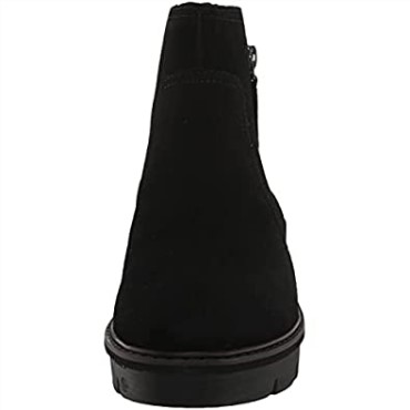 Botines Mujer Airbell Vibe Ante Negro Clarks