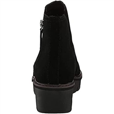 Botines Mujer Airbell Vibe Ante Negro Clarks