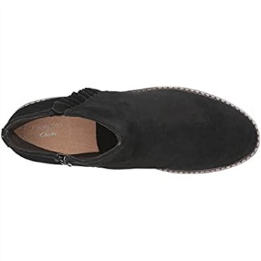 Botas Chelsea Airbell Vibe Mujer Clarks Ante Negro