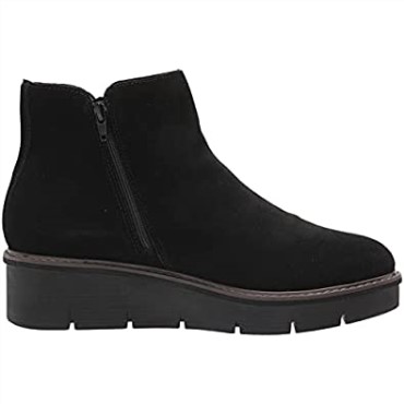 Botas Chelsea Airbell Vibe Mujer Clarks Ante Negro