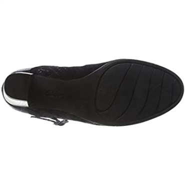 Zapato De Vestir Mujer Alayna Shine Uniform Clarks Negro Combi