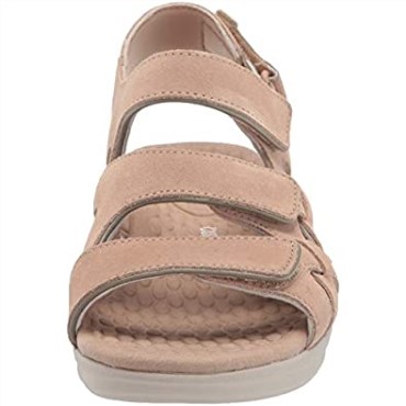 Sandalia Mujer Alexis Banda Clarks Sand Suede